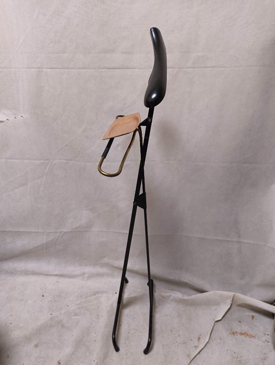 Image 1 of Folding valet stand, attributed to Ico Parisi, Italy, 1950s