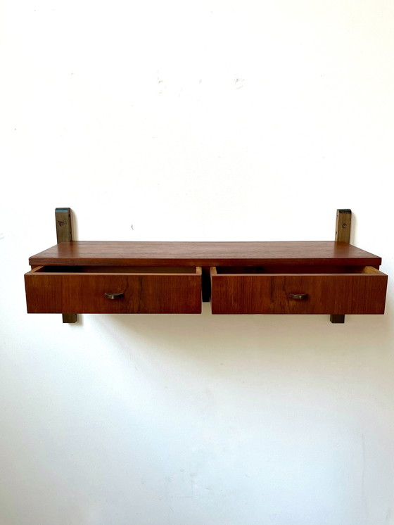 Image 1 of Houten vagava con le ragazze nello stile di Poul Cadovius Royal System 