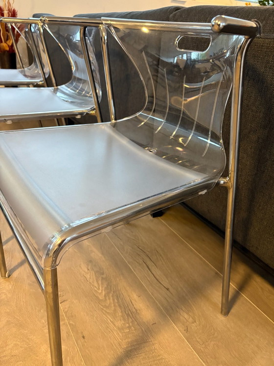 6x sedie Elmer IKEA – Sedie da pranzo, Plastica, Cromo (photo 3 of 5)