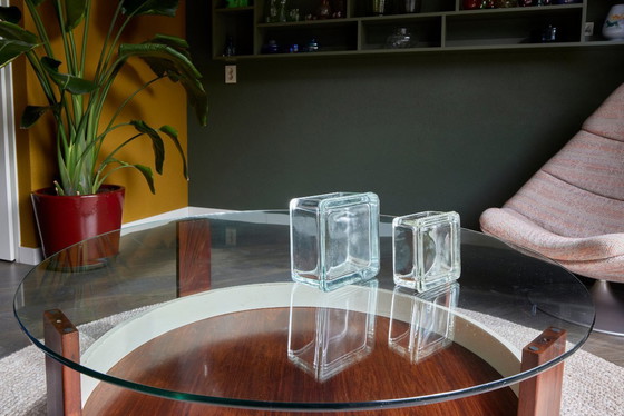 Image 1 of Le Corbusier & Charlotte Perriand - two glass building blocks