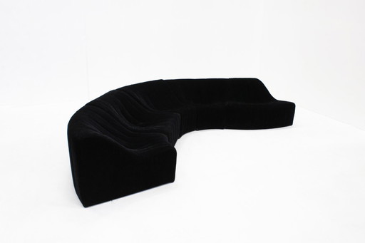 Kwok Hoi Chan for Steiner Chromatic modular curved  sofa 1970s