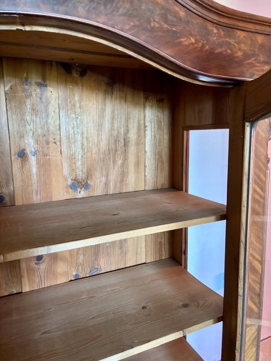Image 1 of Vetrinetta antica in legno - Design classico europeo