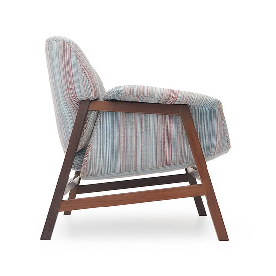 Image 1 of Pair of “849” armchairs by Gianfranco Frattini for Cassina, 1950s