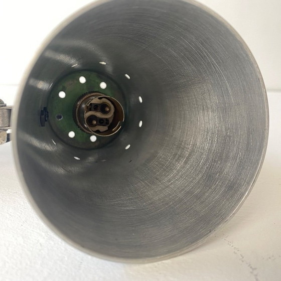 Image 1 of ANTIQUE 1950S INDUSTRIAL WORKSHOP SCONCE