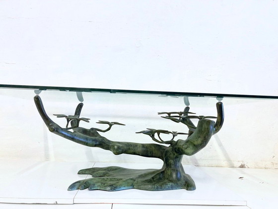 Image 1 of Hollywood Regency Bonsai Coffee Table, Design Willy Daro, 70s/80s Design