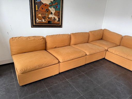 Zanotta Modular 70s Sofa 6-seater De Pas, D'Urbino, Lomazzi