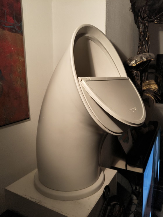 Image 1 of Cestino per rifiuti in plastica italiano in stile vintage, stile spaziale, di Roverdesign