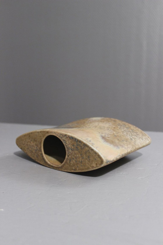 Image 1 of Vintage porcelain vase from Virebent, Puy l'évêque, France, 1980s. Nucleations