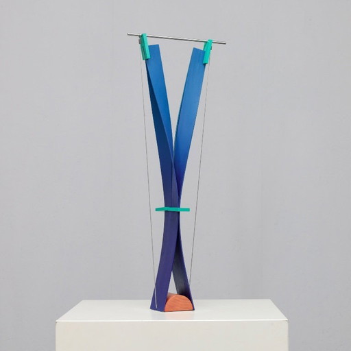Constructivist Sculpture “Yo-ga-ga” by Henk van Putten, Netherlands, 1990s