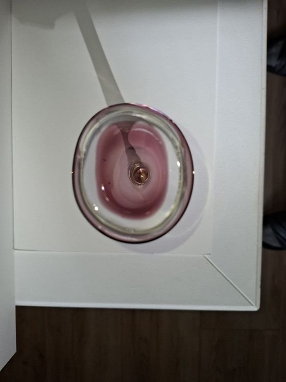 Vintage Aseda Glasbruk design vase aubergine purple Bo Borgström, Glass art (photo 6 of 12)