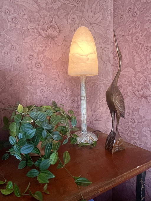 Albast Vintage Mushroom Lamp Pegasam
