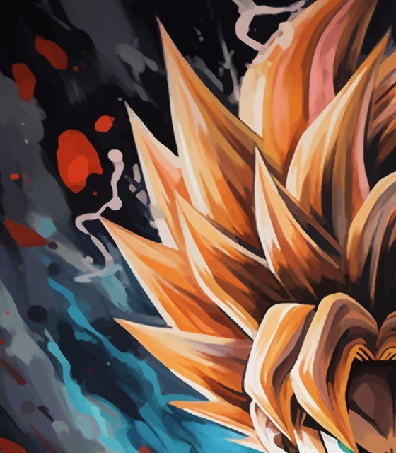 Image 1 of Alberto Ricardo - Dragon Ball 2 - Lienzo del artista