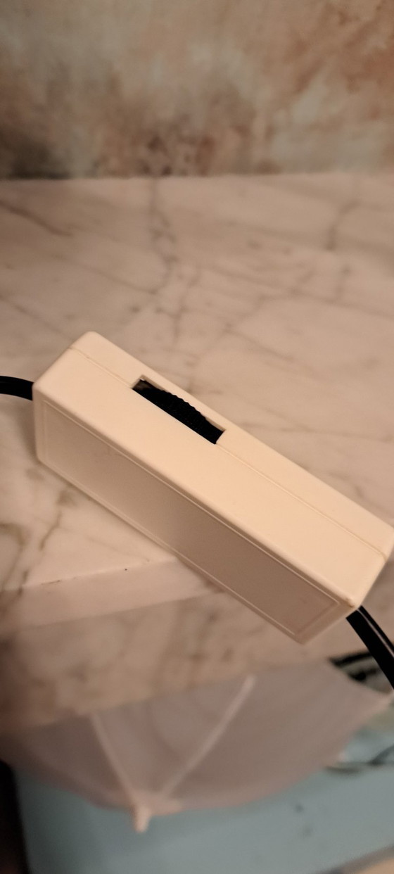 Image 1 of Lampada da parete vintage Lakro in stile Hollywood Regency, ottone dorato/vetro