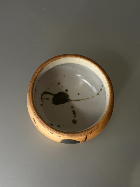 Vintage La Poterie de La Colombe Vallauris stoneware bowl – Mid Century Modern (photo 3 of 5)
