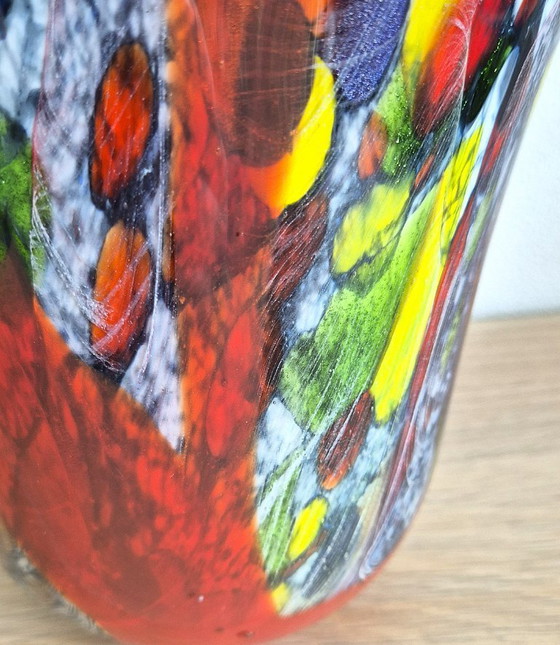 Rare Dino Martens For Aureliano Toso Murano Tutti Frutti Vase - 1950s – Glass, Murano Glass (photo 6 of 18)