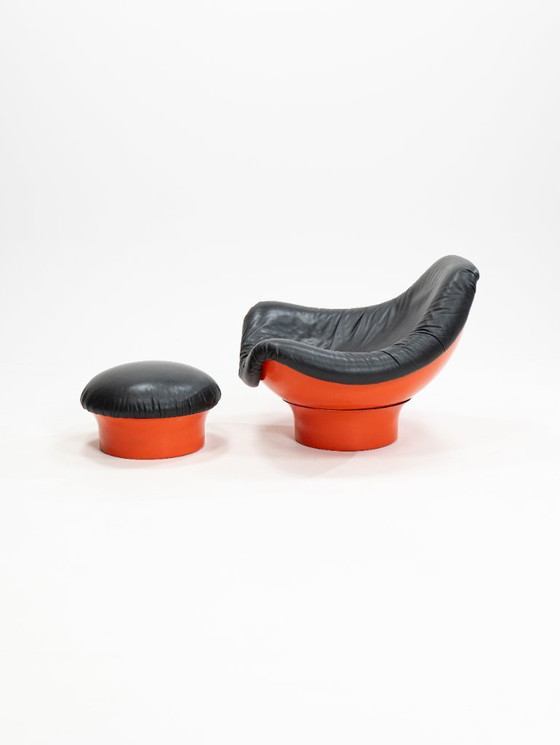 Image 1 of Rodica Sessel von Mario Brunu für Comfort, Italien, 1960er, 2er Set