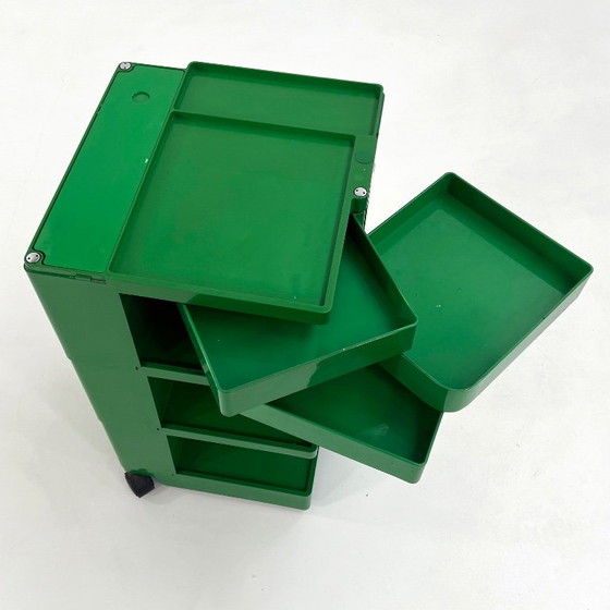 Green Boby Trolley by Joe Colombo for Bieffeplast, 1960s – Storage cabinet, Plastic (photo 6 of 10)