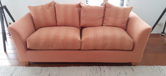 Image 1 of Divano GELDERLAND, 2 posti 1/2, colore terracotta