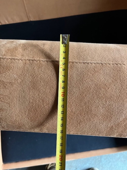 Leolux sofa Alcantara leather