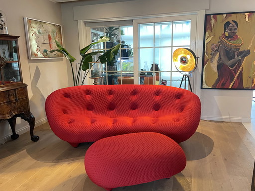 Linge roset ploum 4 posti + sgabello