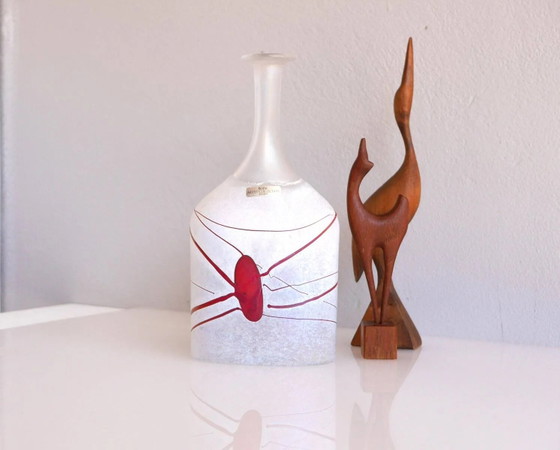 Image 1 of Swedish vase by B. Vallien for Kosta Boda, 1980s