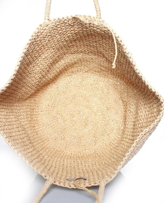 Image 1 of Sense Studio Ecuador, Raffia beach tote