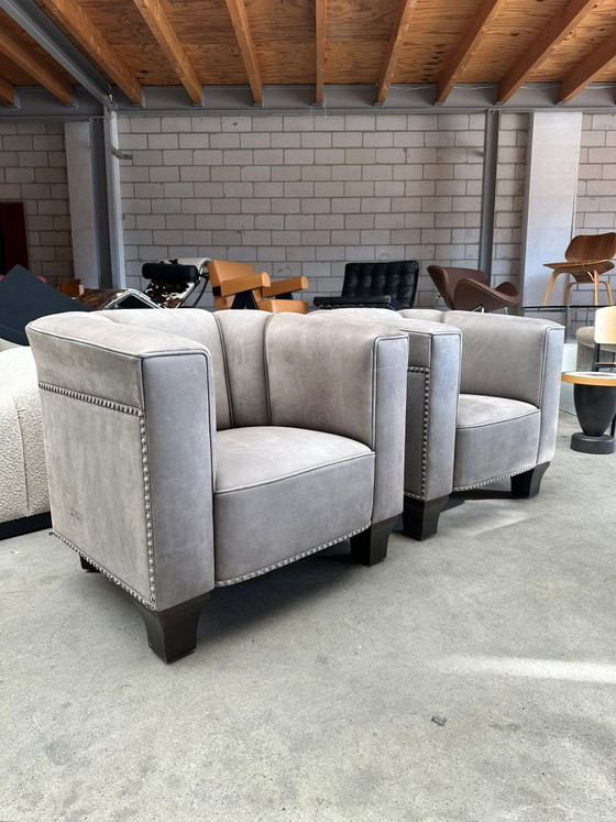 Sedie Wittman Palais Stoclet, Josef Hoffman (disponibilità: 4) – Wittmann, Poltrone, Pelle (photo 2 of 9)