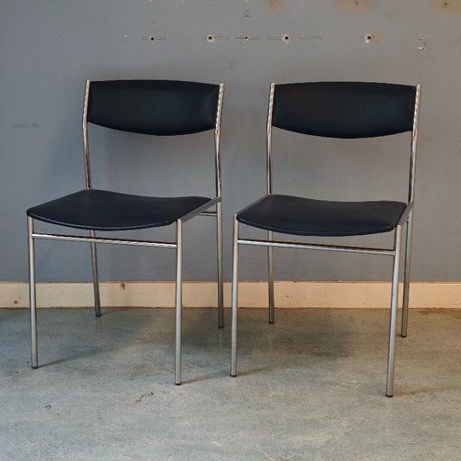 Chaises de salle à manger vintage Gijs van der Sluijs