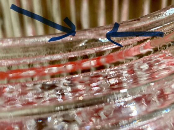 Image 1 of Helena Tynell – Glashütte Limburg 664 – Deckenleuchte mit Blasenglas – 1960er Jahre – Original