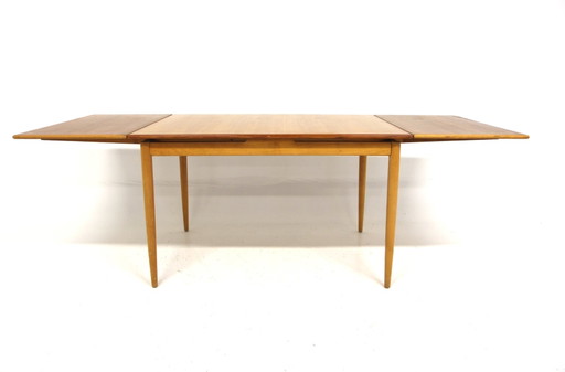 Teakhouten Eettafel, Zweden, 1960