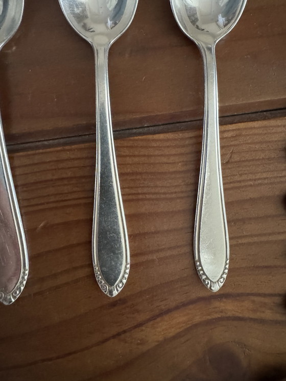 Image 1 of Cubiertos bañados en plata, 32 piezas, Solingen y Wellner Silber