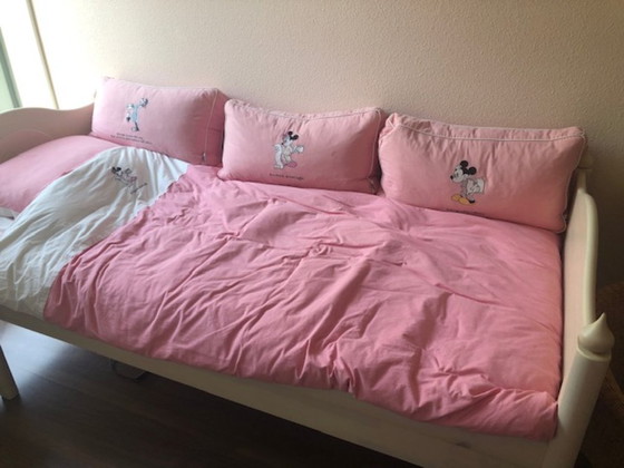 Image 1 of Cuscini da letto Small World Disney 3 pezzi rosa