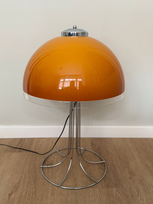 Lampada a fungo italiana vintage dell'era spaziale