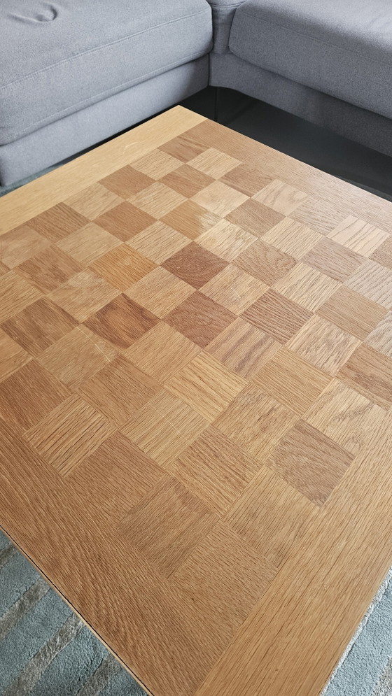Image 1 of Table basse en teck à damier, style danois moderne, Poul Cadovius pour France & Sons