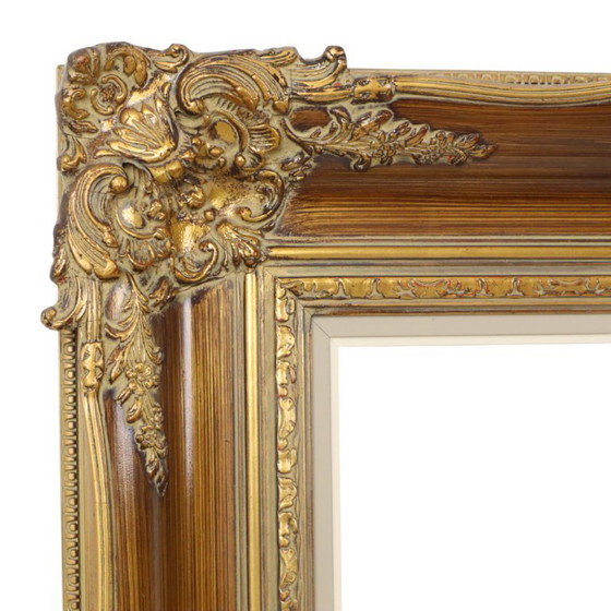 Image 1 of Cornice d'oro vintage in stile barocco