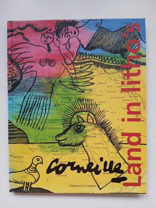 (W037) Land In Litho's Book Corneille Zgan Copertina rigida – koffietafelboeken, Paper