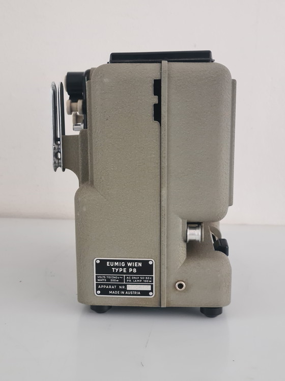 Image 1 of Oggetto decorativo vintage Eumig P8 Imperial proiettore 8mm look industriale