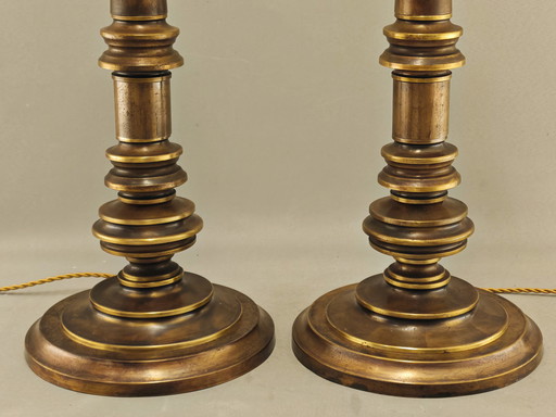 Pair of vintage Sciolari table lamps