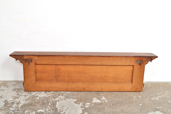 Antique Oak Coat Rack, 1890s – Wood (photo 12 of 12)