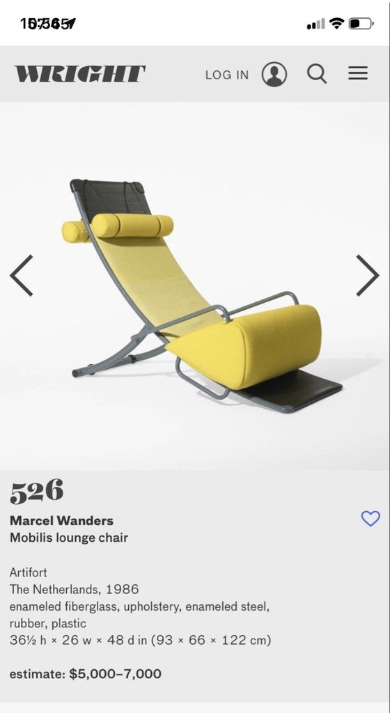 Artifort Mobilis Sessel von Marcel Wanders – Stühle und Loungesessel, Textile, Metal (photo 4 of 15)
