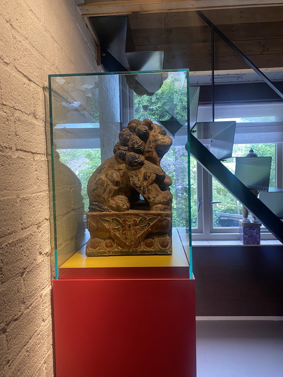 Image 1 of Custom made very solid display case