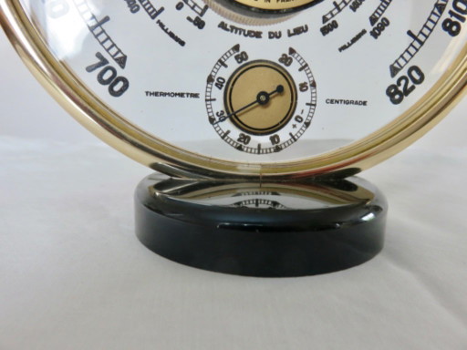 Jaeger, Thermometer, Barometer, Skeleton, 7.A.B, Meteorological Station, 1960 – decoratieve objecten, Glass (photo 2 of 12)