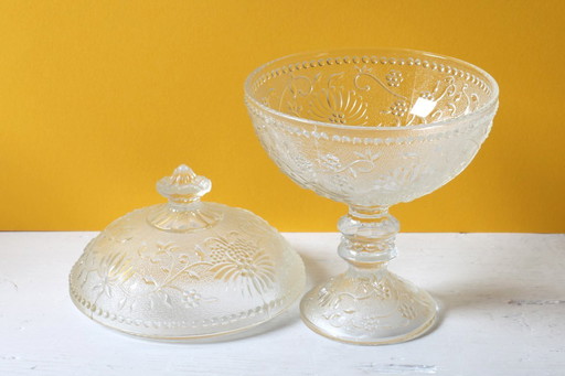 Sokkeldoos Cibulak / Bonbonbonpot / Bonbonnière / Sieradendoos van Pavel Panek / Rudolfova Hut / Tsjechië / 1977