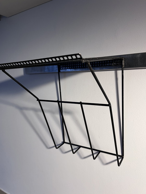 Image 1 of Support mural / porte-revues Pilastro – Tjerk Reijenga – années 1960