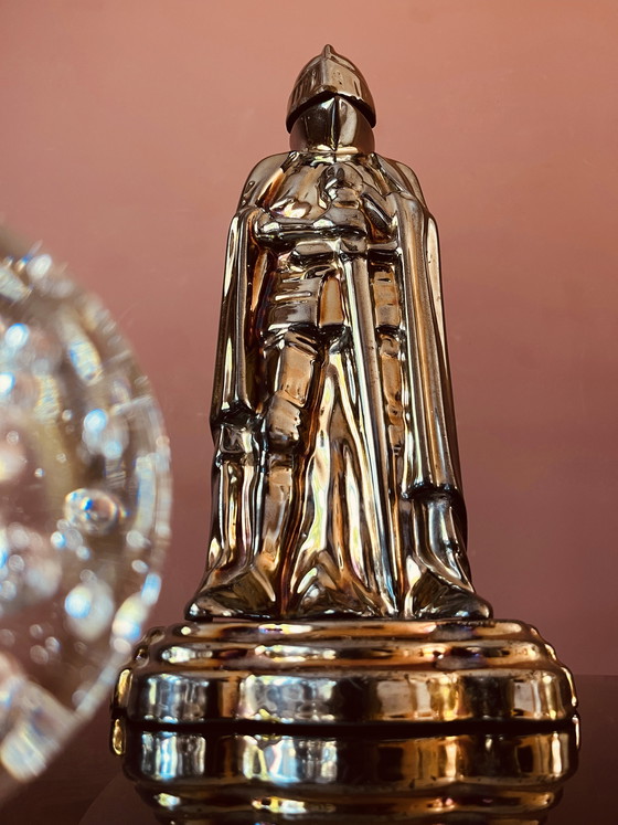 Image 1 of Knight fireplace set decoration 1920s