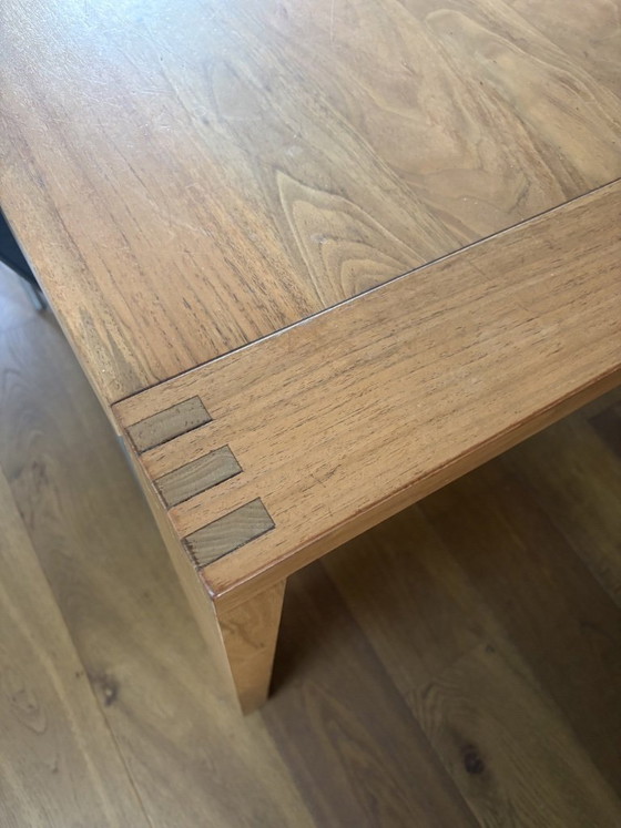 Image 1 of solid walnut dining table