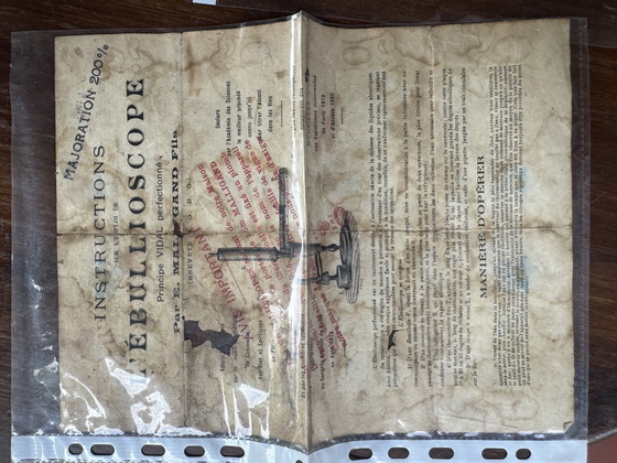 Image 1 of Ebullioscope E. Malligand Fils Paris in original case – Complete – Early 20th century