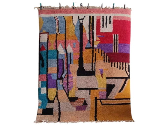 Image 1 of Berber carpet rug new wool moroccan Carpet - 274 x 150 cm 260 x 210 m Type B9