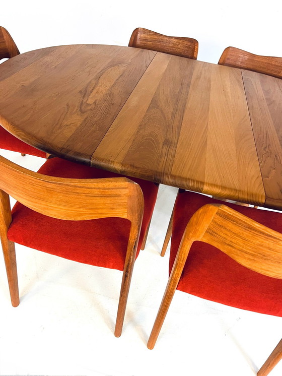 Image 1 of Extendable Dining Table Johs. Kristoffersen & Son