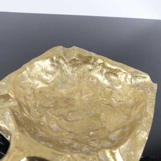 Image 1 of brutalistischer Bronze Aschenbecher 1960er Jahre